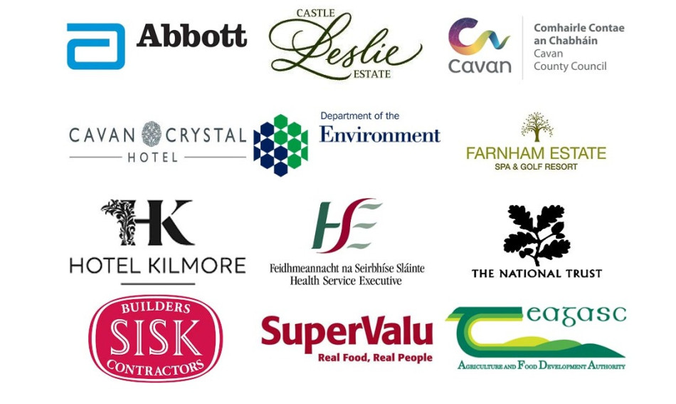 ACE Clients include - Abbott Ireland, Castle Leslie, Cavan Town Council, Cavan Crystal Hotel, Department of Environment NI, Radisson Blu - Farnham Estate Spa & Golf Resort, Hotel Kilmore, HSE, The National Trust-NI, SISK Builders, Supervalu & Teagasc