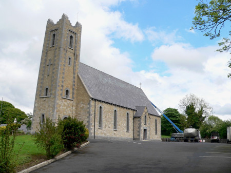 After softwashing of a Cavan church, listed building, by Ace Cleaning, Advanced Cleaning Experts, Ireland